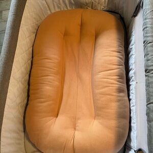 Soft Orange Baby Pillow